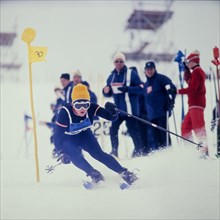 Olga Pall, Grenoble Winter Olympic Games, France, 1968