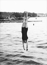 FILE 1912 Diving at the olympic games in Stockholm 1912. Foto:Scanpix Historical/ Kod:1900 Scanpix SWEDEN
