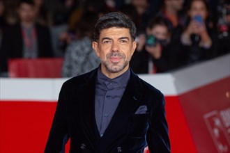 October 13, 2022, Rome, Italy: Italian actor Pierfrancesco Favino attends the red carpet of film ''Il ColibrÃ¬'' during opening of Rome Film Fest 2022, on 13 October 2022  (Credit Image: © Matteo Nard...