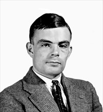 Alan Turing. Portrait of the English mathematician and computer scientist, Alan Mathison Turing (1912-1954) in 1936