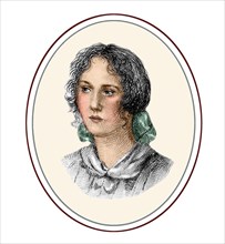 Anne Bronte 1820 1849 English Writer Artist Impression