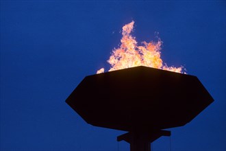 Olympic Flame at the 1988 Olympic Summer Games, Seoul Korea.