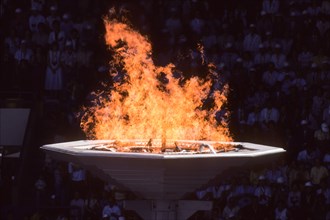 Olympic Flame at the 1988 Olympic Summer Games, Seoul Korea.