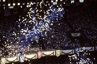 Opening Ceremonies at the1988 Olympic Summer Games, Seoul Korea.