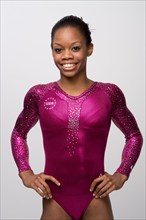 Female gold medal winner gymnast Gabby Douglas took all-around individual gold and team gold August 2nd in women's gymnastics.