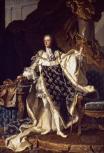 Portrait of King Louis XV of France by Hyacinthe Rigaud, 1659-1743