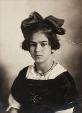 Frida Kahlo as a young girl, 1919