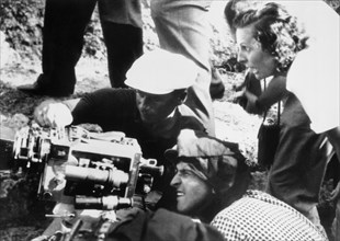 Leni Riefenstahl Nazi film director, Directing Olympia, 1936