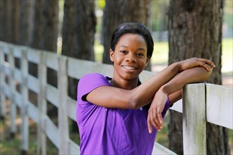Gabby Douglas at the Karolyi Ranch, the USA Gymnastics National Team Training Center in the Sam Houston National Forest.