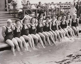British Women’s Olympic swimming team, London, 1948.