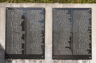 France, Haute-Vienne, Oradour sur Glane, Nazi SS massacre site, June 10, 1944, memorial