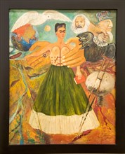 El marxismo dara la salud a los enfermos, (Marxism Will Give Health to the Sick), 1954, Museo Frida Kahlo, Mexico City, Mexico