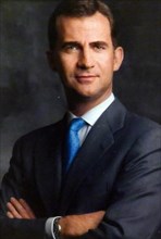 Crown Prince Felipe of Spain (later King Felipe VI, ( born 1968). He ascended the throne on 19 June 2014 upon the abdication of his father, King Juan Carlos I.