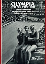 LENI RIEFENSTAHL OLYMPIA documentary Nazi Olympics Berlin 1936 released in 1938 in Two Parts Front cover of original German Film-Kurier programme for Part Two Olympia Film GmbH / International Olympic...