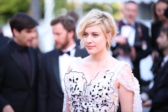 CANNES, FRANCE – MAY 21, 2017: Greta Gerwig attends 'The Meyerowitz Stories' screening at the 70th Cannes Film Festival (Photo: Mickael Chavet)