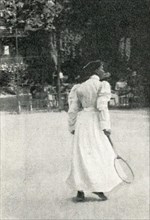 Charlotte Cooper aux JO de 1900.