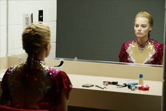 USA . Margot Robbie in a scene from the ©30West new movie: I, Tonya (2017). Plot: Competitive ice skater Tonya Harding rises amongst the ranks at the U.S. Figure Skating Championships, but her future...
