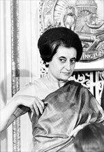 India: Indira Gandhi (1917-1984), Prime Minister of India for four consecutive terms, 1966-1984. Photo by Warren K. Leffler, 29 March 1966.

Indira Priyadarshini Gandhi (19 November 1917 – 31 October ...