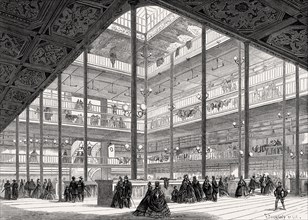 Maison de la belle jardinière,  shopping mall in Marseille, 19th century