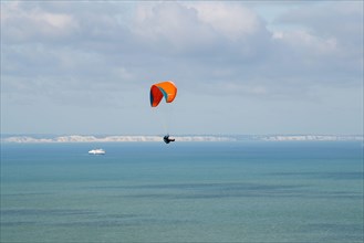 Parapentiste à Sangatte