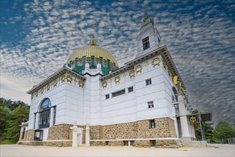 The Church Steinhof, designed and built between 1904 and 1907 by Otto Wagner, oldest building of Viennese Art Nouveau. Roman Catholic church building