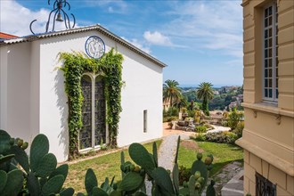 The Mattise Chapel Facade, Vence, Cot D'Azur, France