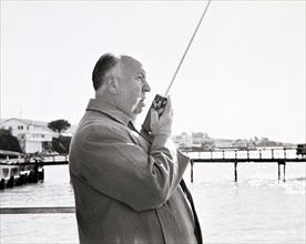 Alfred Hitchcock from The Birds (Universal, 1963). Publicity Photo