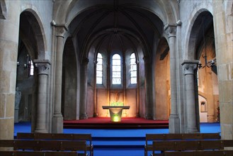 saint-maximin church in metz in lorraine (france)