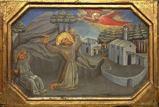 Francis of Assisi, Francis, Giovanni di Pietro di Bernardone, 1181 or 1182 to 3 October 1226, the founder of the Order of Friars Minor, Ordo fratrum minorum, Franciscans, Francis Receives the Stigmata...