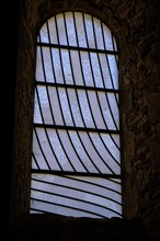 France, Aveyron (12), Conques, labeled Most Beautiful Villages of France, stage on the Camino de Santiago, Sainte-Foy abbey church, 11th and 12th cent