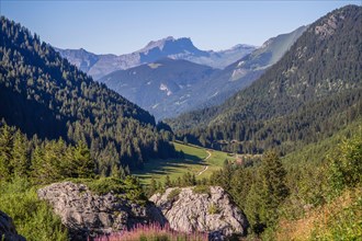 The GR5 heading to Les Contamine