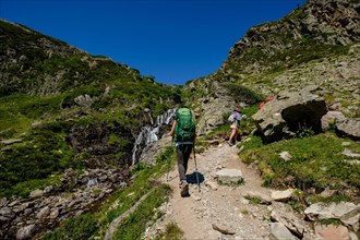 Ayous lakes tour, Pyrenees National Park, Pyrenees Atlantiques, France