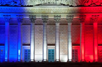National assembly at 14 july, Paris, Ile de France, France