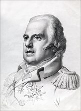 Louis XVIII, known as "the Desired", was a monarch of the House of Bourbon who ruled as King of France from 1814 to 1824 except for a period in 1815 known as the Hundred Days.