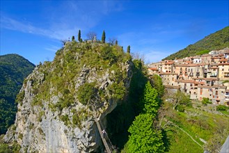 Via ferrata Escale a Peille, France, Peillon