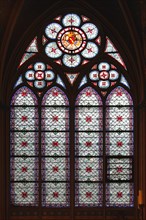 Stained Glass Window Notre Dame