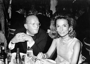 Lee Radziwill and Truman Capote circa 1966  File Reference # 1204_002THA © JRC /The Hollywood Archive - All Rights Reserved