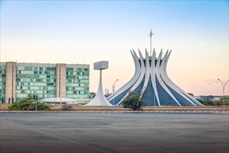 Brasilia Cathedral at sunset - Brasilia, Brazil