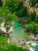 Gorges du Verdon river, Alpes de Haute Provence, France