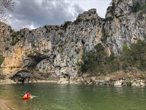 Pont d'arc Ardeche France