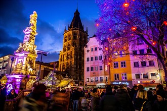 Cologne, Christmas market at the Alter Markt,