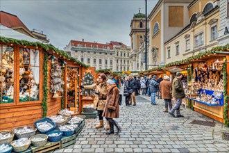 Freyung Christmas Market, Vienna, Austria