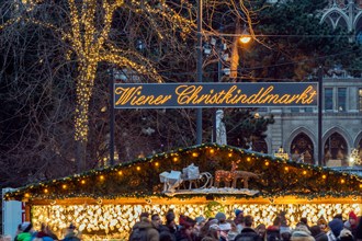 Rathaus Christmas Market, Vienna, Austria