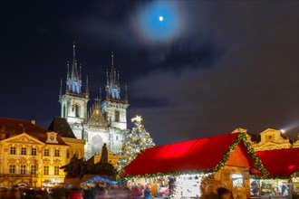 Cristmas Old Town square in Prague, Czech Republic