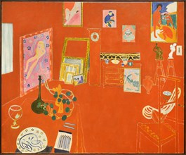 The Red Studio, 1911, Henri Matisse