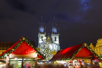 Cristmas Old Town square in Prague, Czech Republic