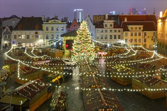 Christmas Market in Tallinn, Estonia