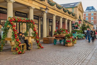 A typical view in Covent Garden