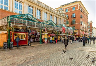 A typical view in Covent Garden