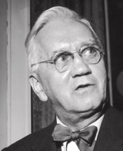 ALEXANDER FLEMING  (1881-1955) Scottish biologist, pharmacologist,  about 1946